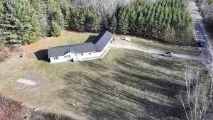 Aerial view of home located on Wigwam Road