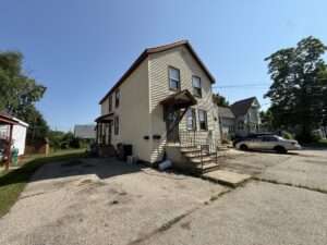 Side shot of home