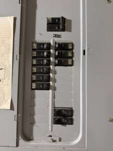 Looking at electrical box