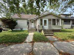 Looking at front of home