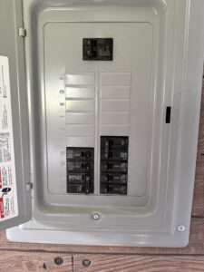 looking at electrical box